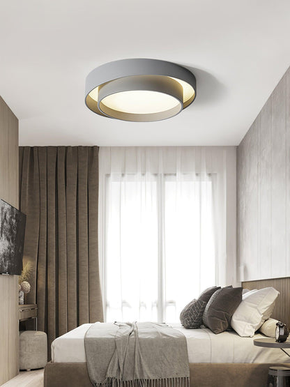 Colorband White Grey Black LED Ceiling Light
