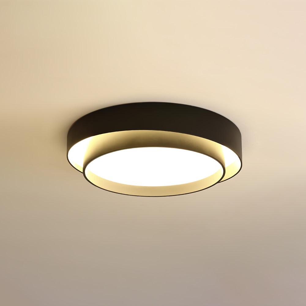 Colorband White Grey Black LED Ceiling Light