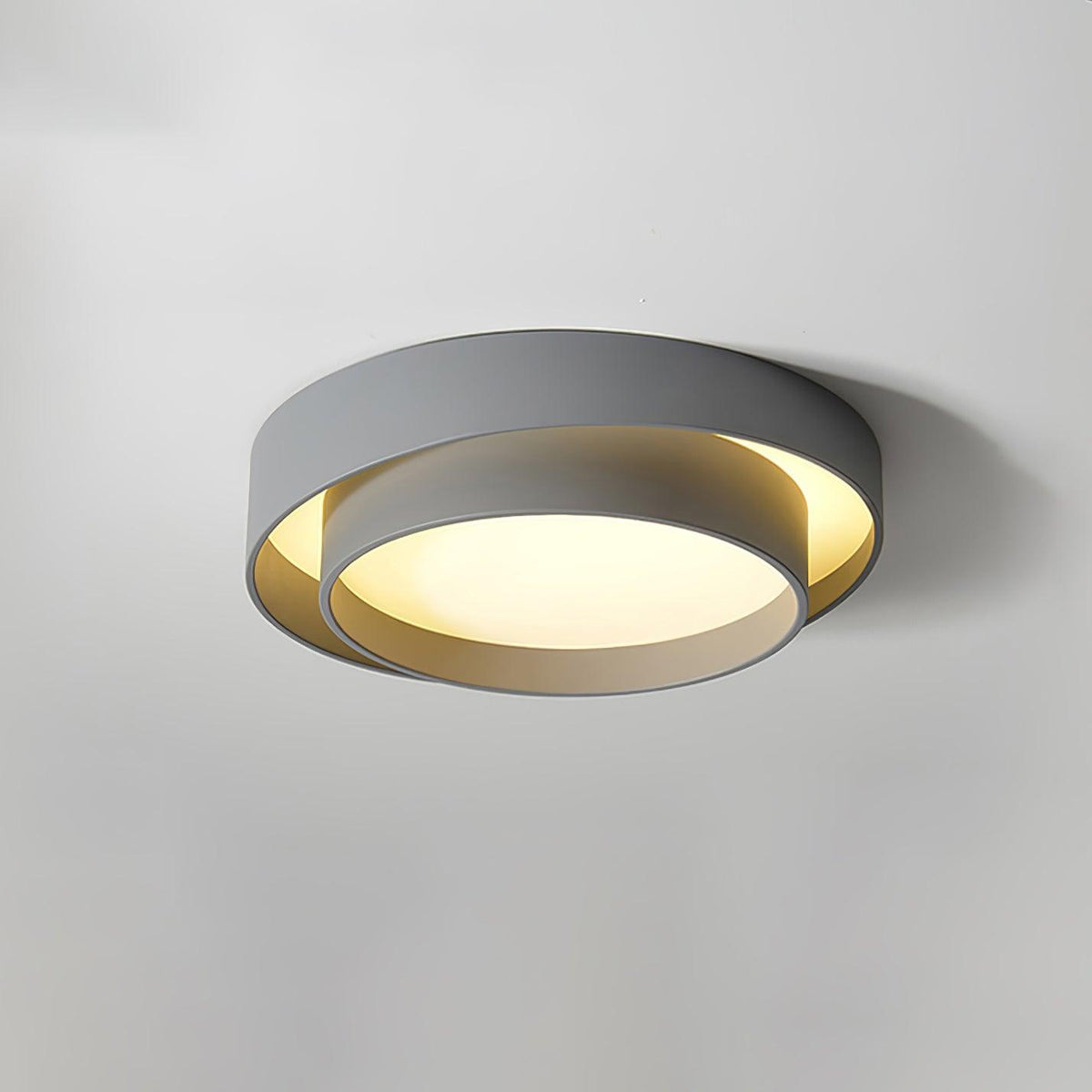 Colorband White Grey Black LED Ceiling Light