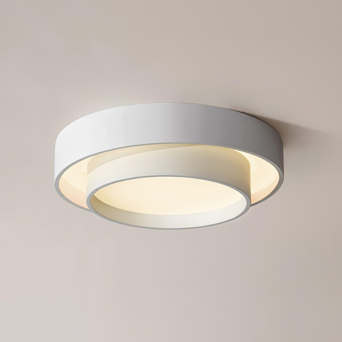 Colorband White Grey Black LED Ceiling Light