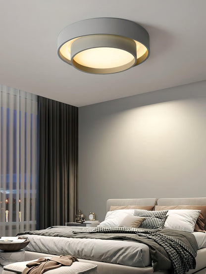 Colorband White Grey Black LED Ceiling Light