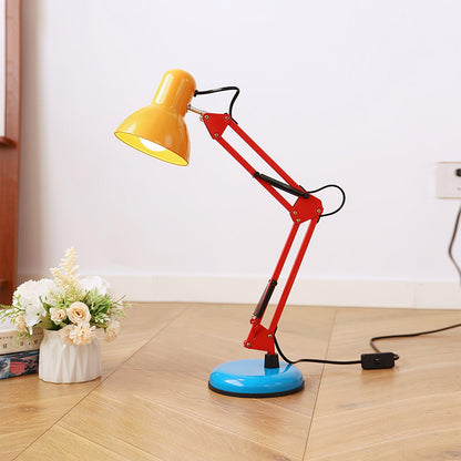 Colorjoint Blue Red Yellow Task Table Lamp