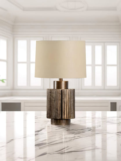 Antique Groove Table Lamp Table lamp
