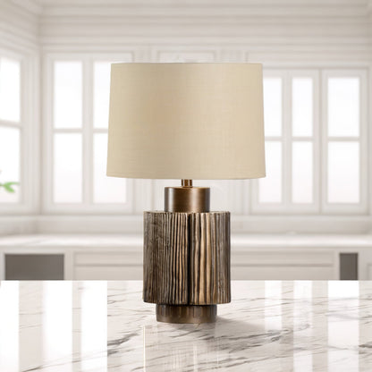 Antique Groove Table Lamp Table lamp