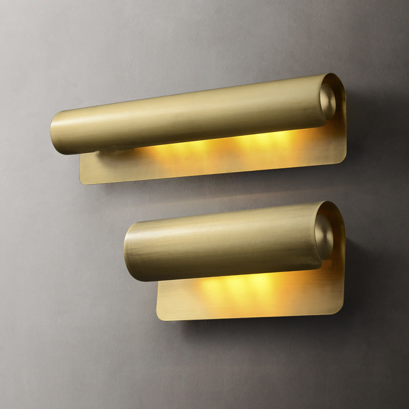 Copper Warm Light Bedside Wall Lamp
