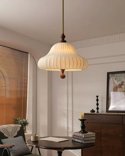 Isabella Bloom Pendant Light ∅ 19.7″ x H 17.7″ / Gold & White Pendant light