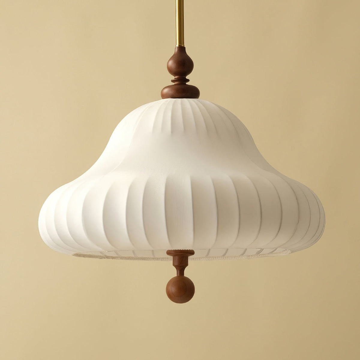 Isabella Bloom Pendant Light ∅ 19.7″ x H 17.7″ / Gold & White Pendant light