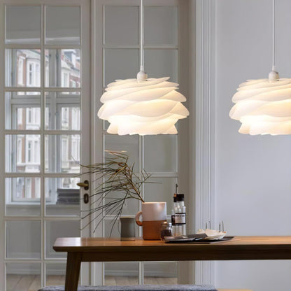 Corsage White PVC Pendant