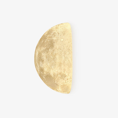 Crater Relief White LED Wall Light