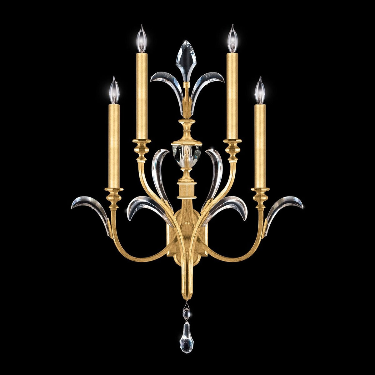 Curved Geometry Decorative Wall Sconce