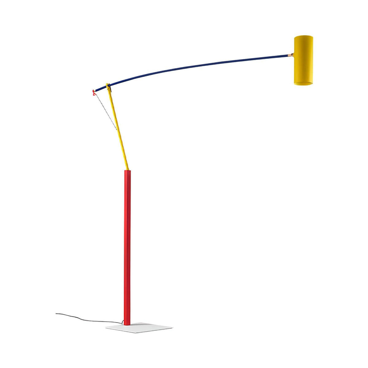 Danzio Red Yellow Blue LED Floor Lamp