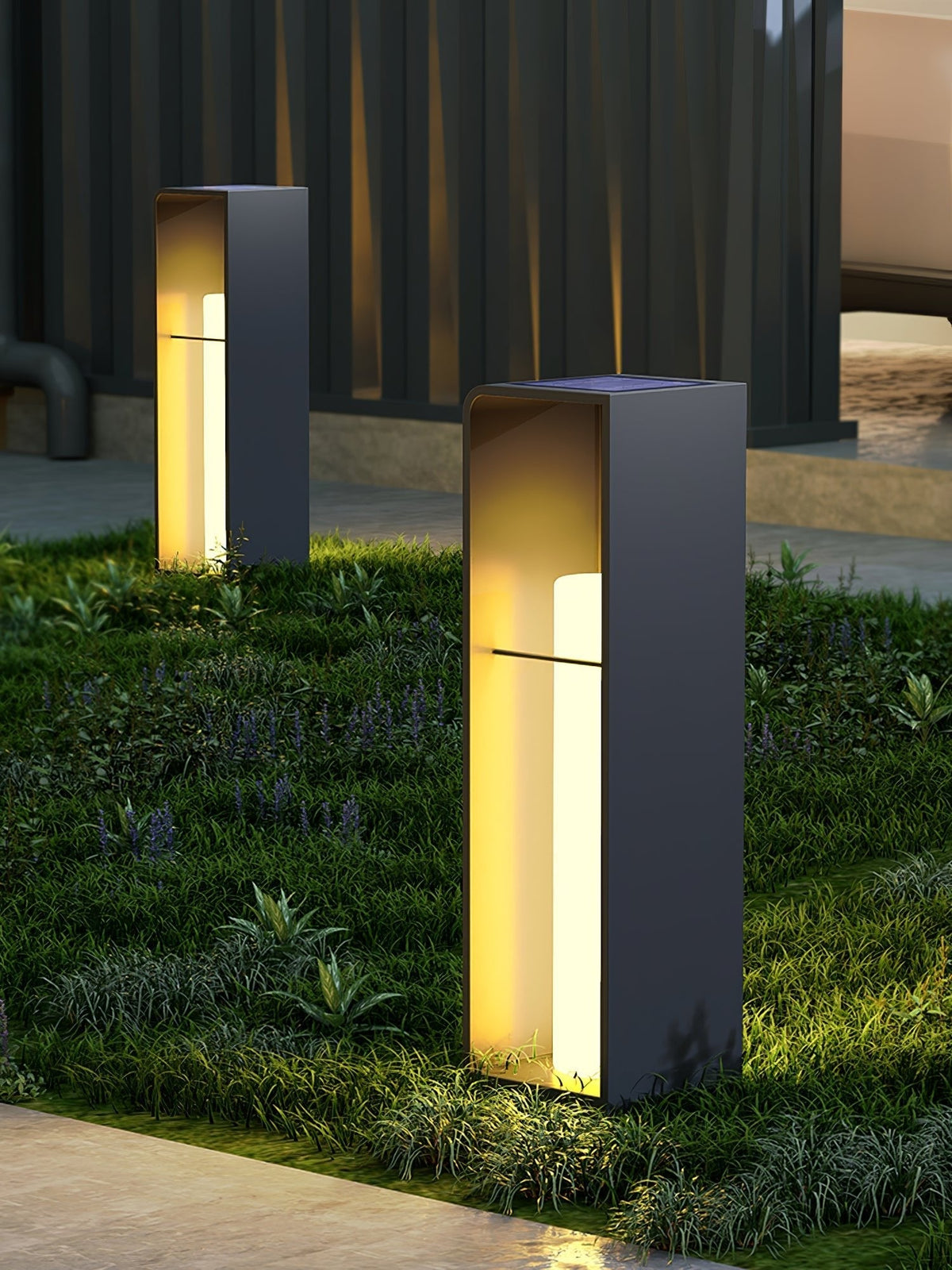 Dayharvest Black Solar Garden Lantern