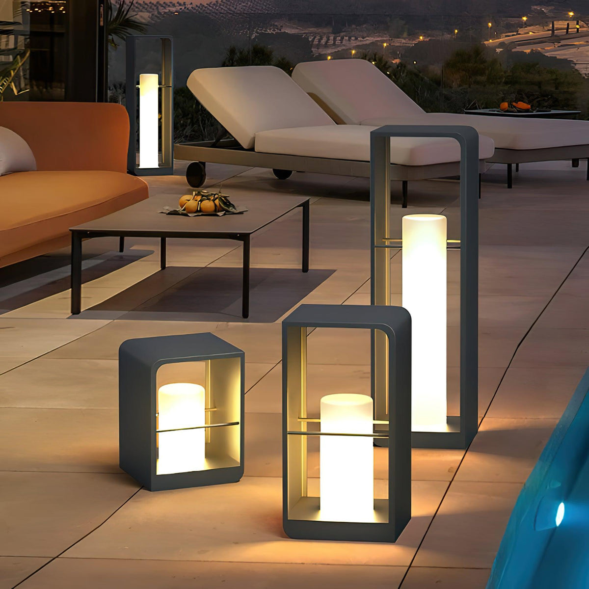 Dayharvest Black Solar Garden Lantern