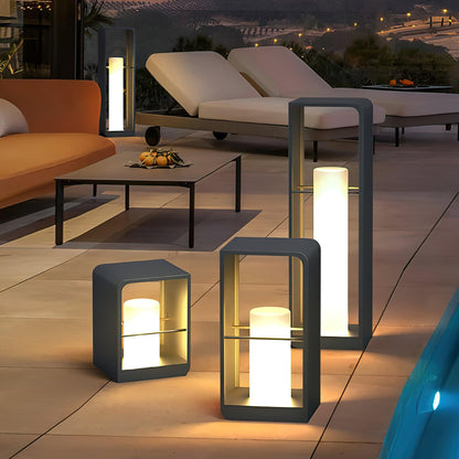 Dayharvest Black Solar Garden Lantern