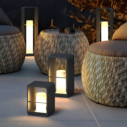 Dayharvest Black Solar Garden Lantern