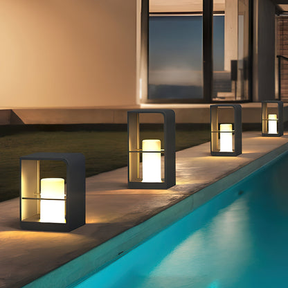Dayharvest Black Solar Garden Lantern