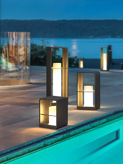 Dayharvest Black Solar Garden Lantern
