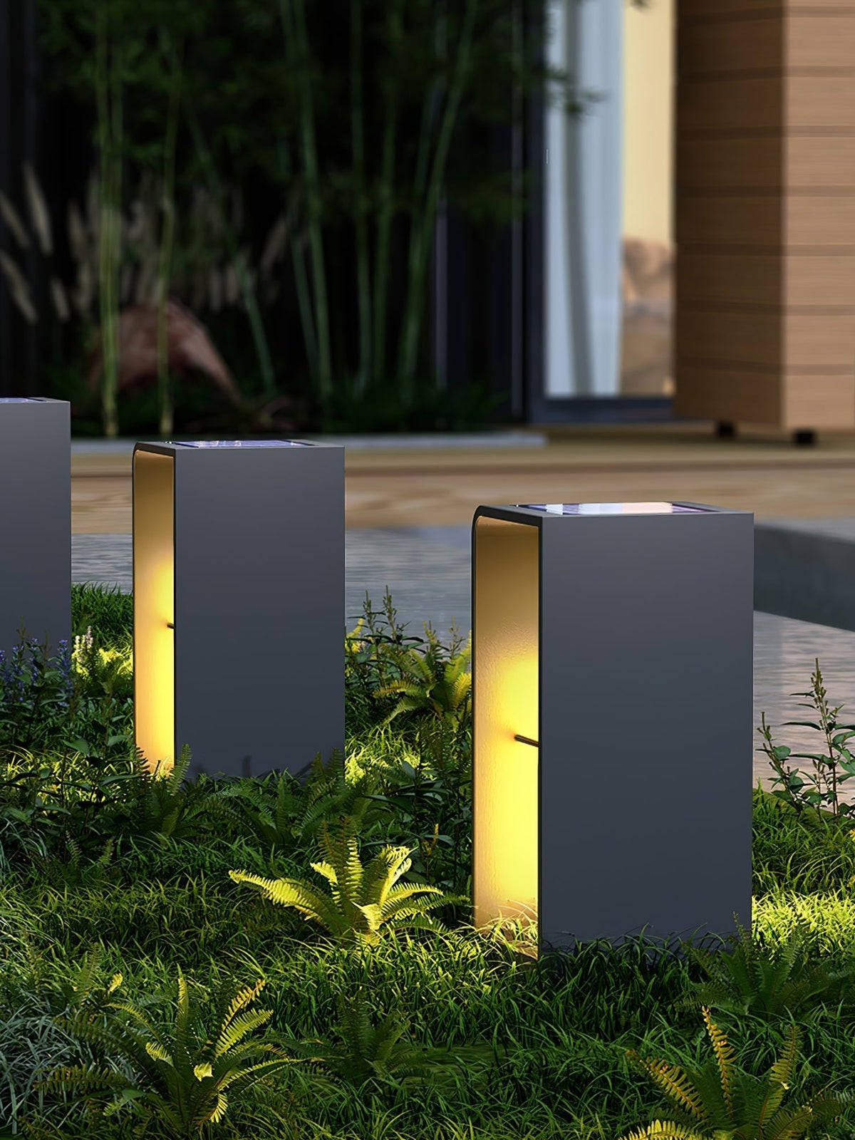 Dayharvest Black Solar Garden Lantern