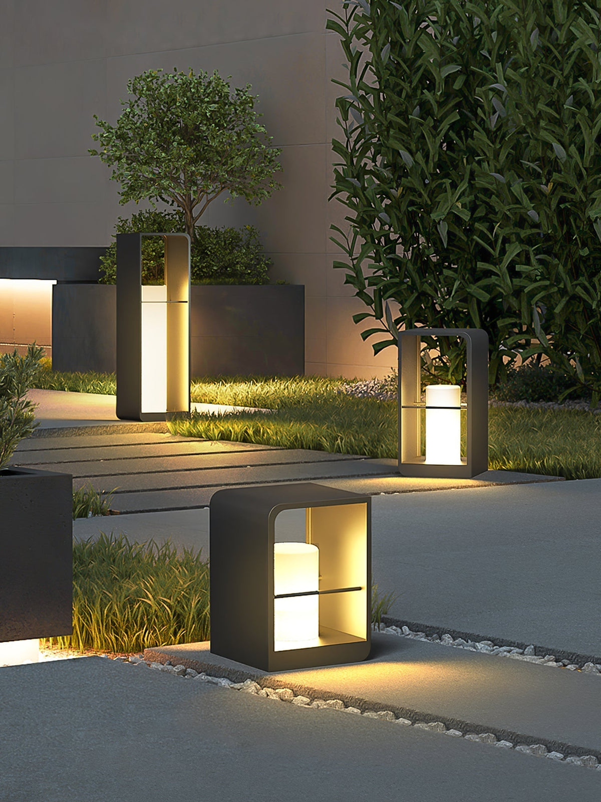 Dayharvest Black Solar Garden Lantern