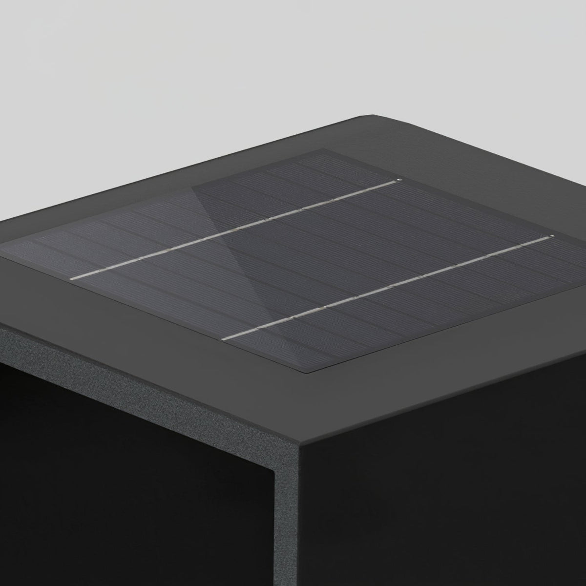 Dayharvest Black Solar Garden Lantern