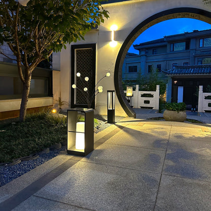 Dayharvest Black Solar Garden Lantern