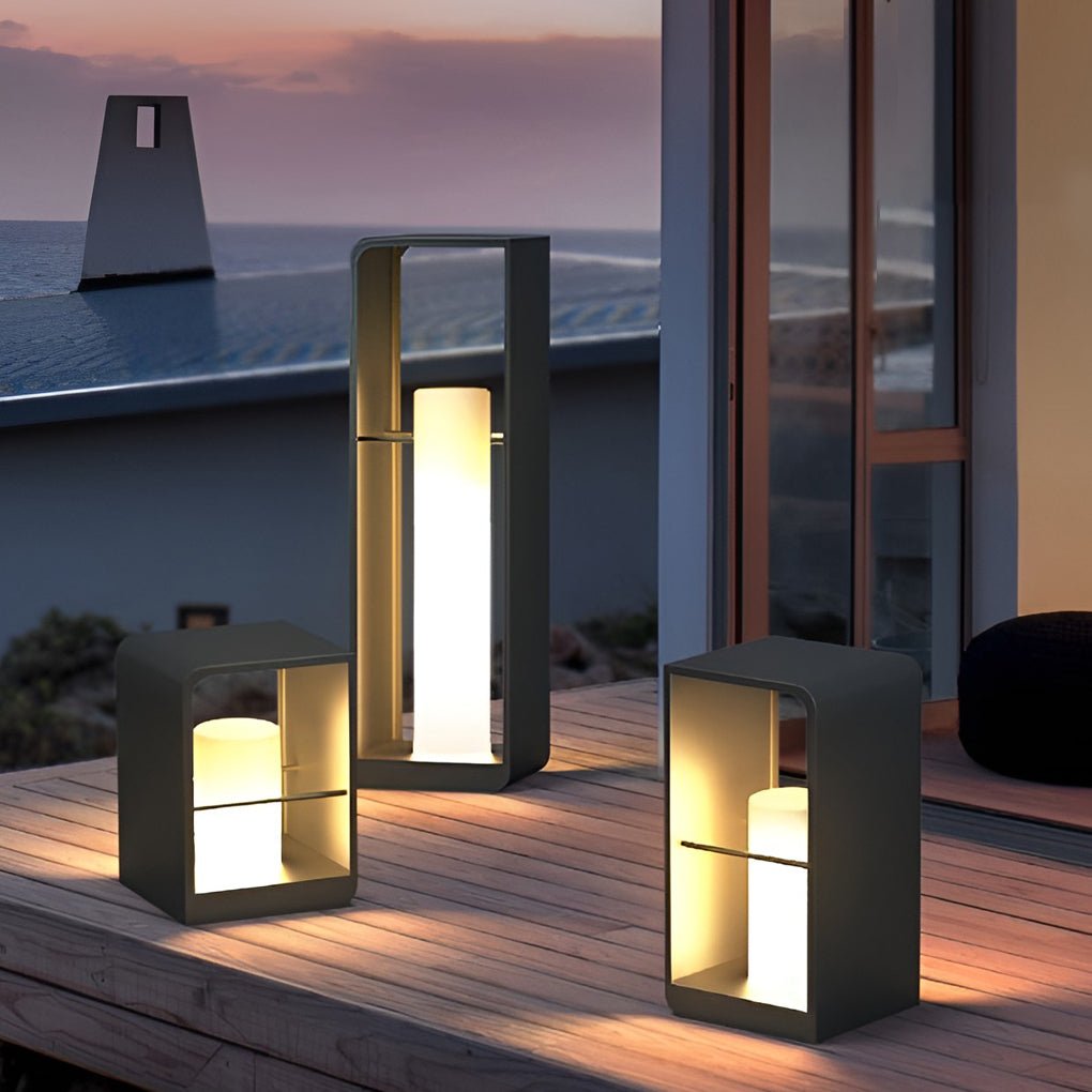 Dayharvest Black Solar Garden Lantern