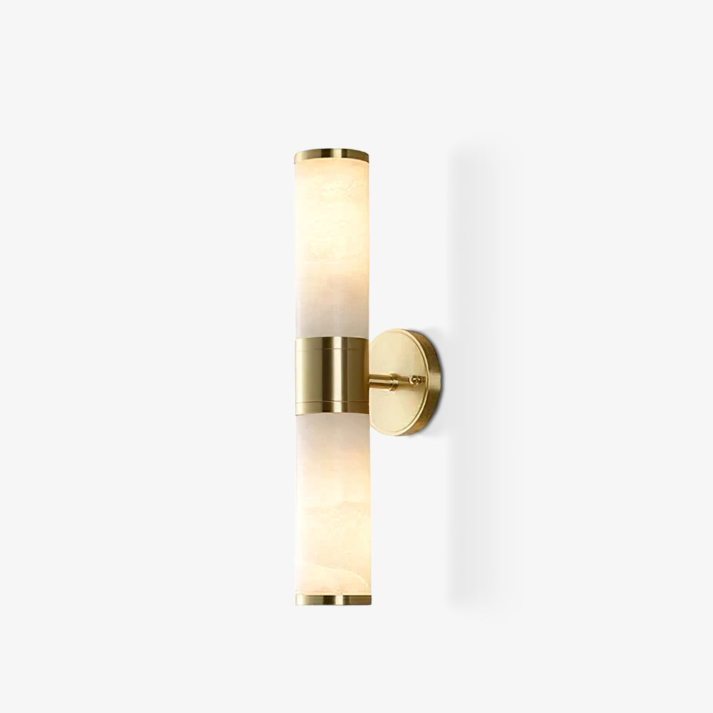 Decora Brass Alabaster Wall Lamp