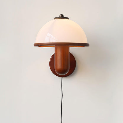 Dendric Dark Oak Wall Lamp