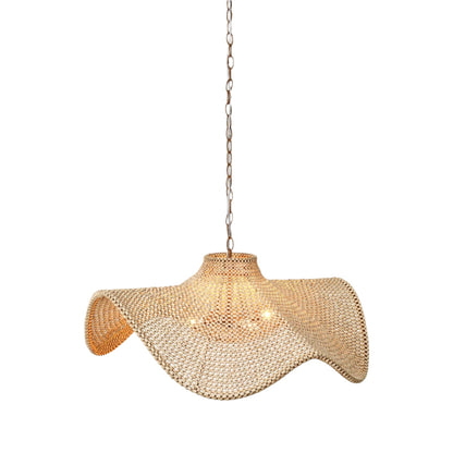 Detailed Multi-Finish Statement Chandelier