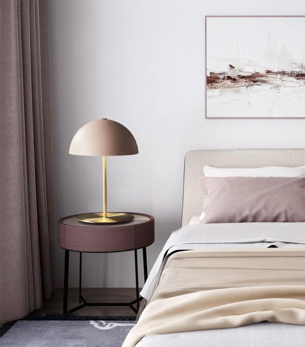 Domevia Gold Pink Table Lamp