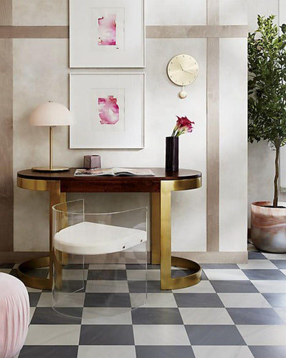 Domevia Gold Pink Table Lamp