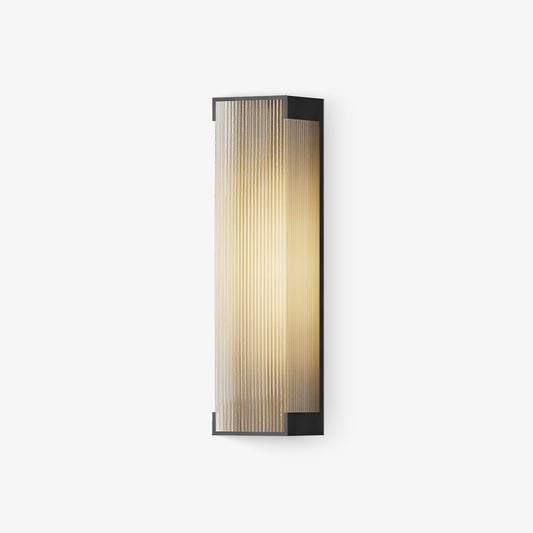 Drelmont Black LED Outdoor Wall Light