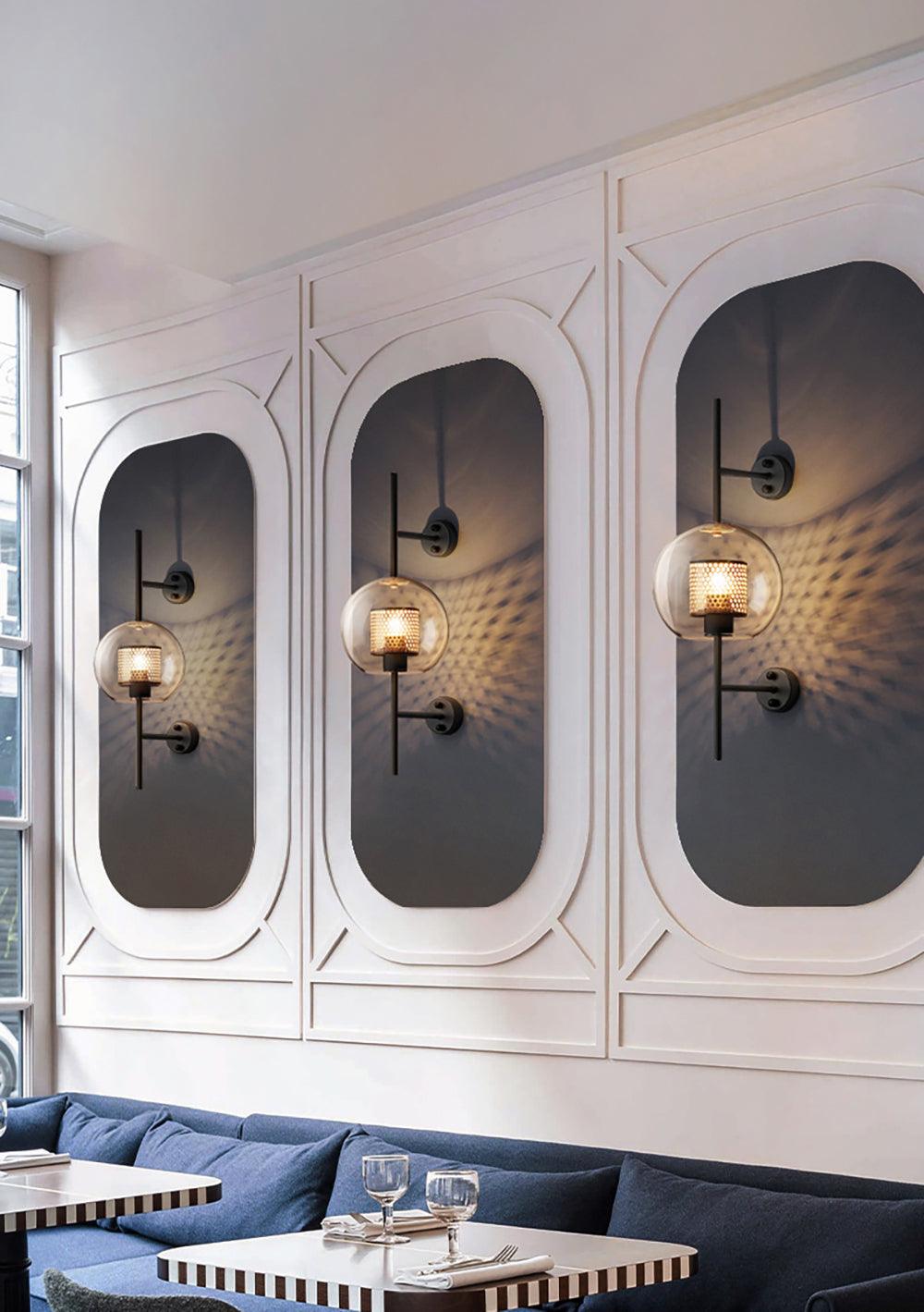 Chiswick Glass Wall Light Wall lamp