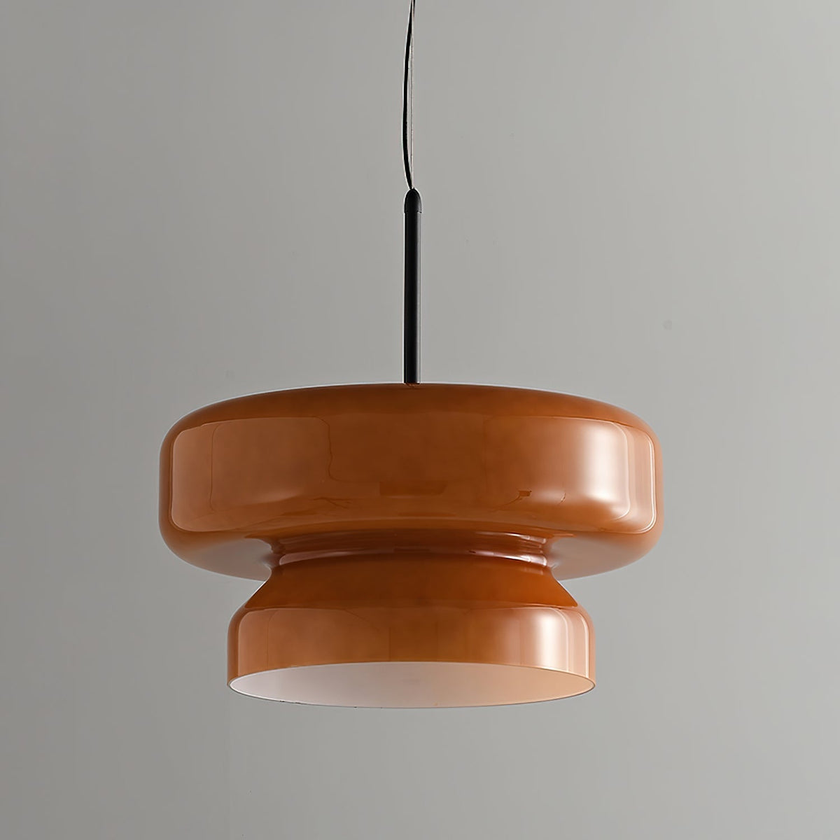 Dualshell Brass Multi-Color LED Pendant
