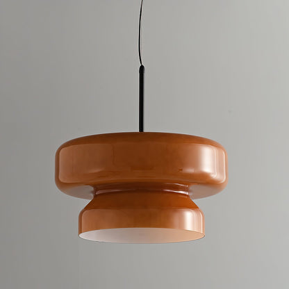 Dualshell Brass Multi-Color LED Pendant