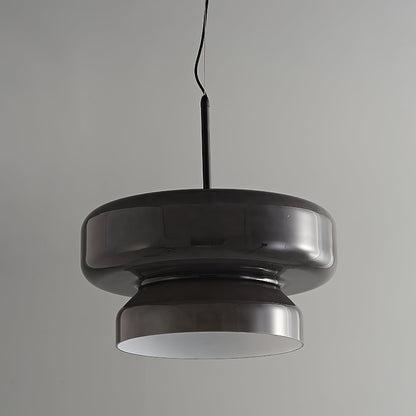 Dualshell Brass Multi-Color LED Pendant