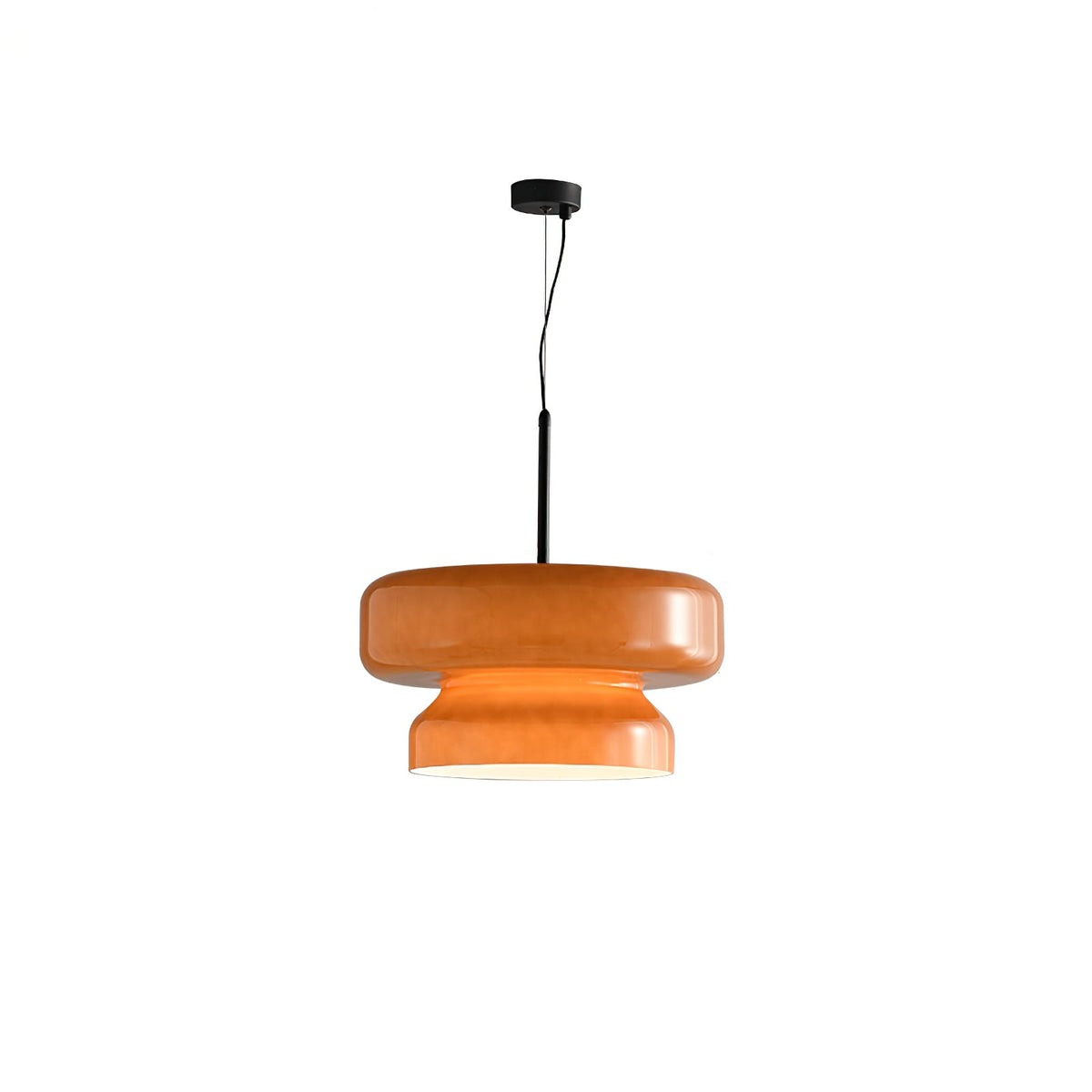 Dualshell Brass Multi-Color LED Pendant