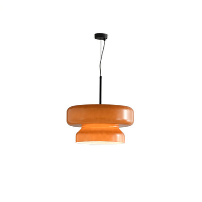 Dualshell Brass Multi-Color LED Pendant