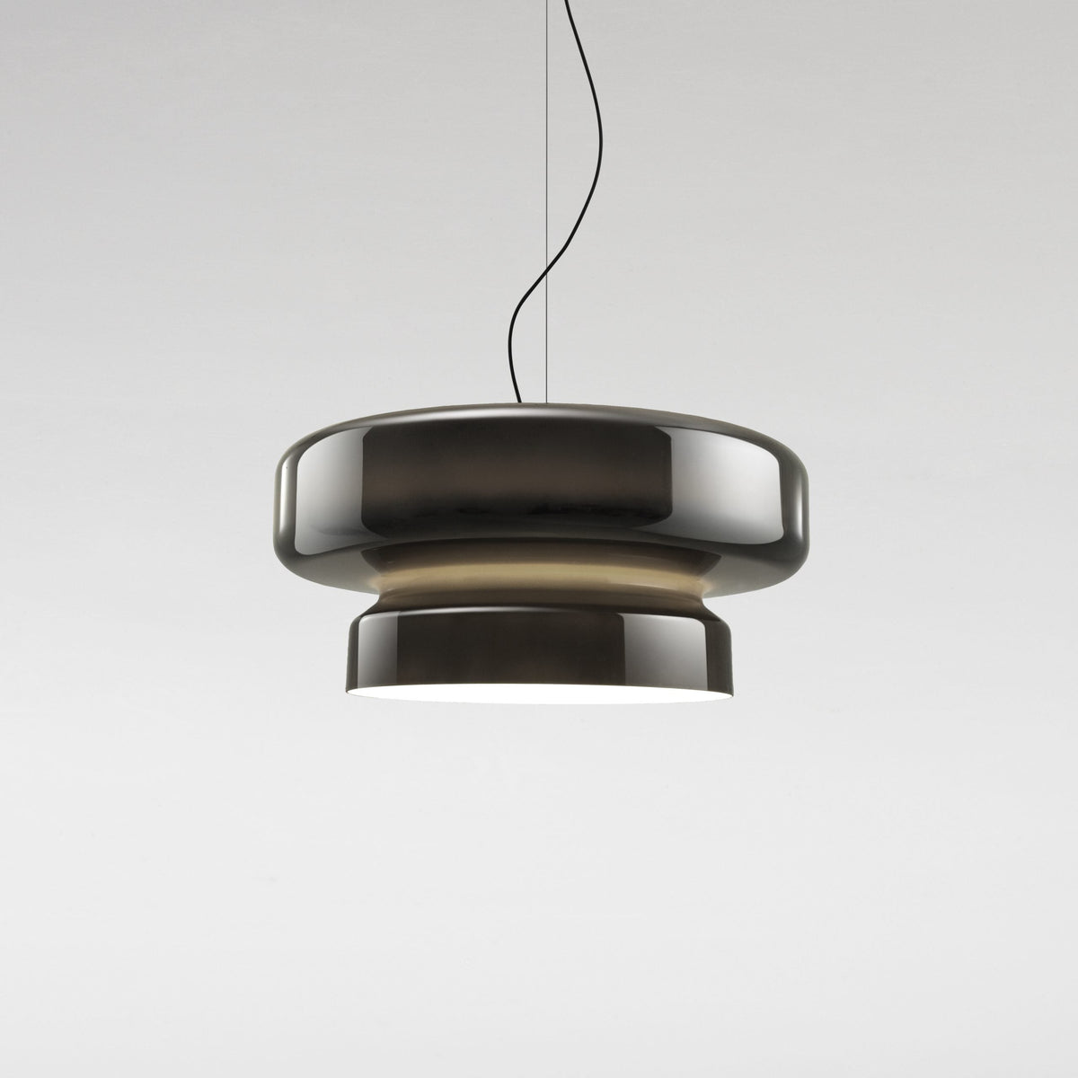 Dualshell Brass Multi-Color LED Pendant