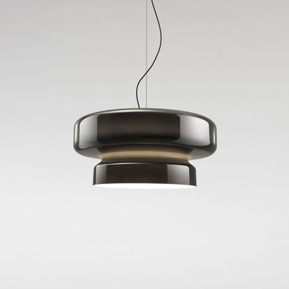Dualshell Brass Multi-Color LED Pendant