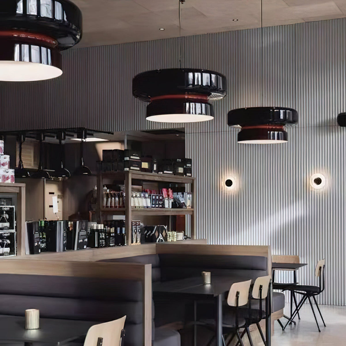 Dualshell Brass Multi-Color LED Pendant