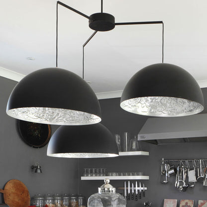 Eclipse Gold Leaf LED Chandelier