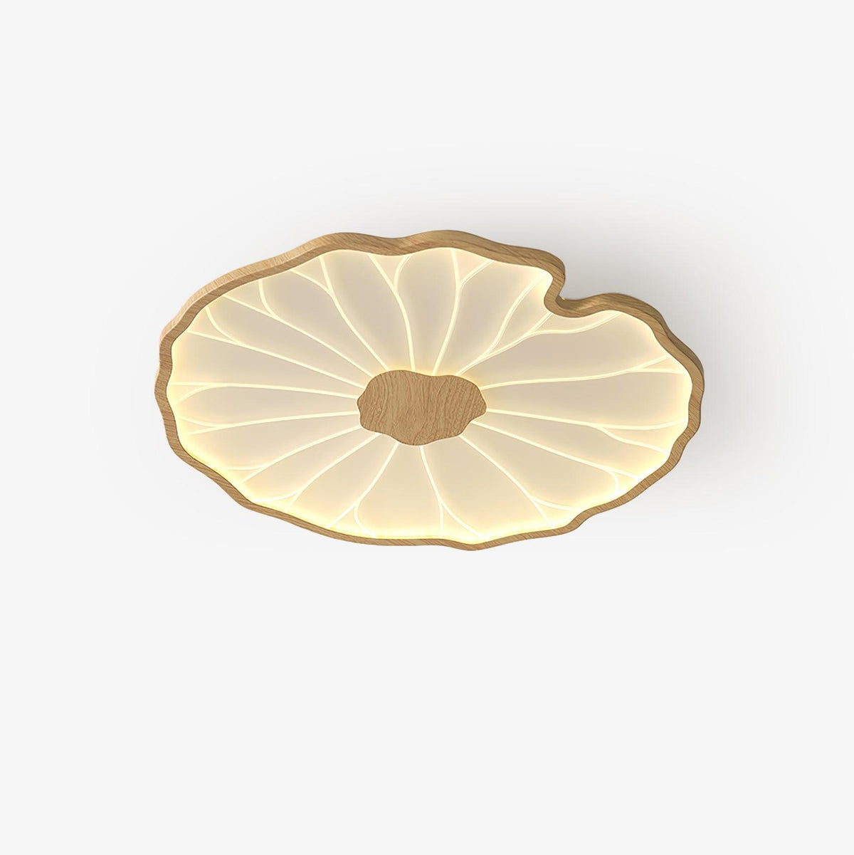 Elarin Wood Grain LED Flush Mount