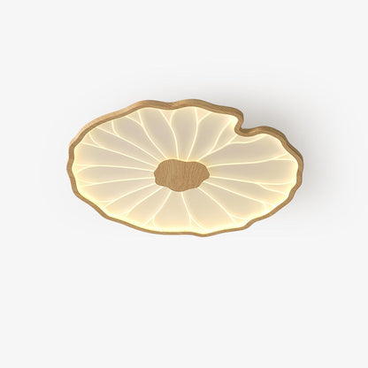 Elarin Wood Grain LED Flush Mount