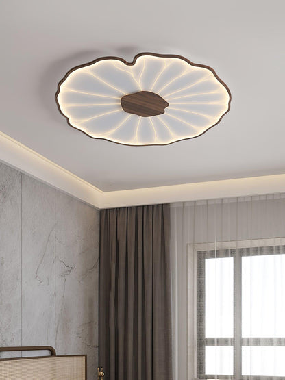 Elarin Wood Grain LED Flush Mount