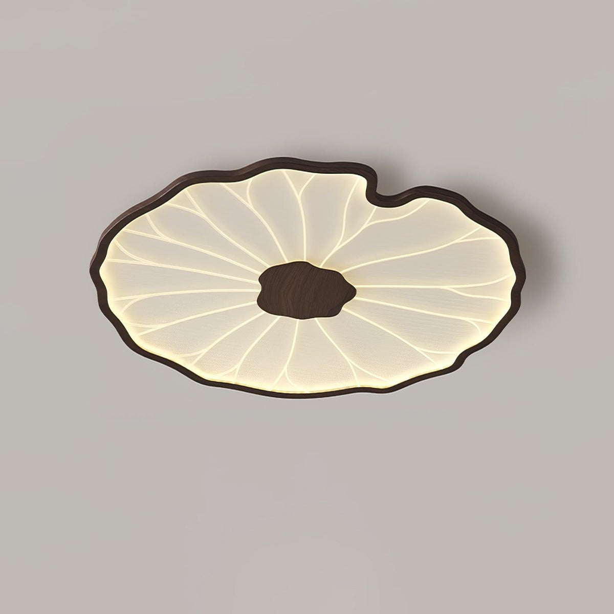 Elarin Wood Grain LED Flush Mount