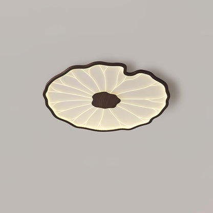 Elarin Wood Grain LED Flush Mount