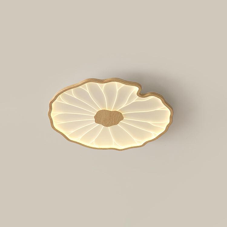 Elarin Wood Grain LED Flush Mount