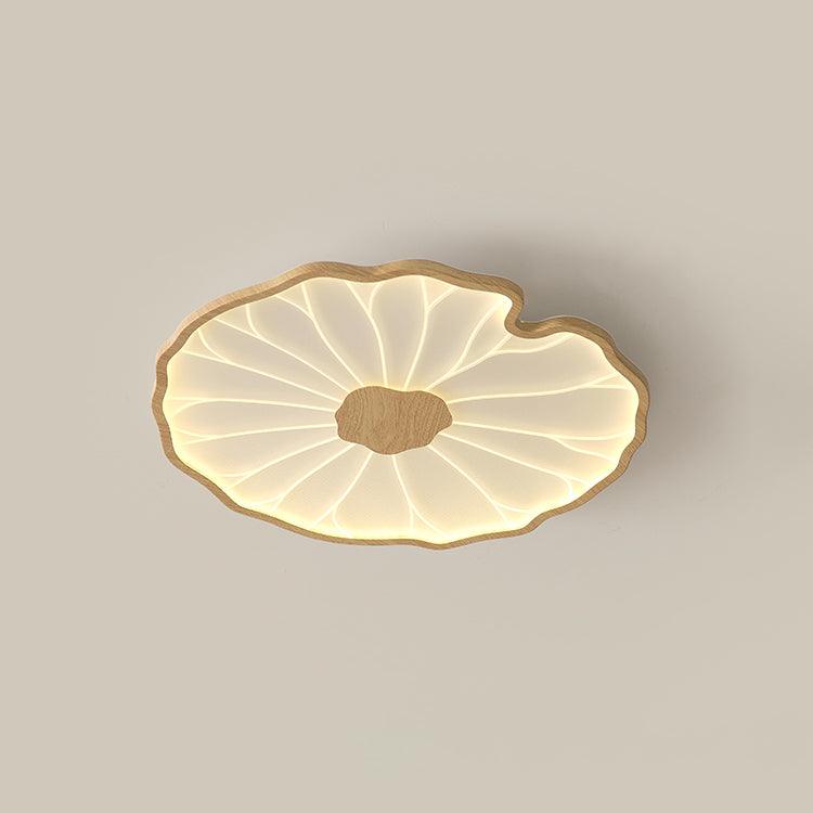 Elarin Wood Grain LED Flush Mount