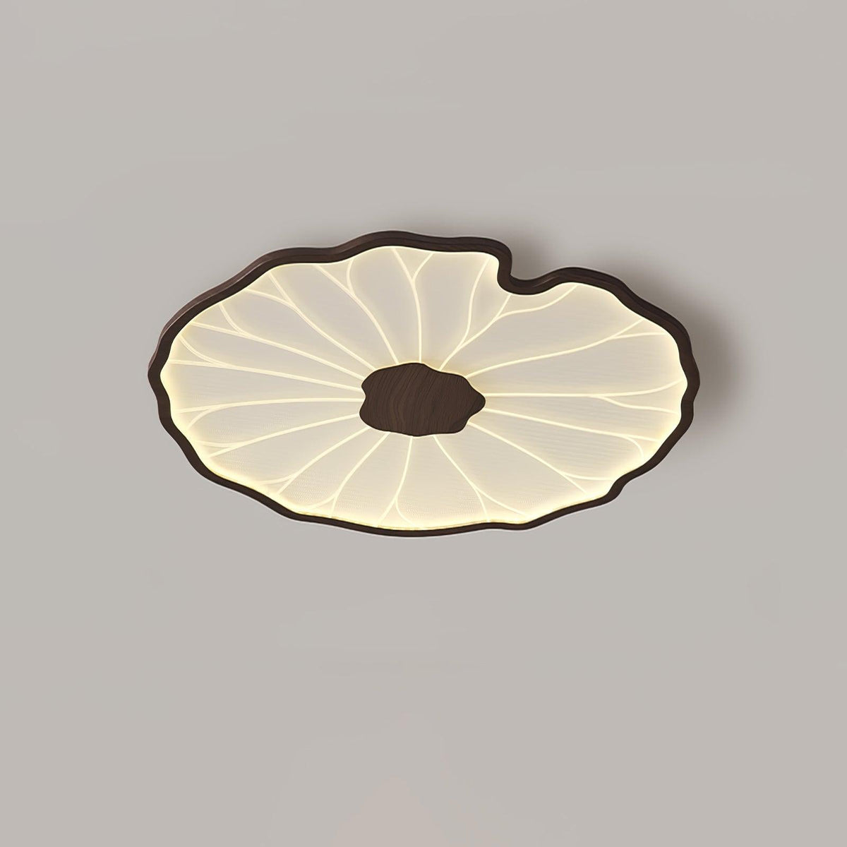Elarin Wood Grain LED Flush Mount